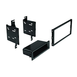 Best Kits BKHYNK1142 2007-2010 Hyundai Elantra (Radio delete vehicles only) Single ISO w/Pocket or Double Din