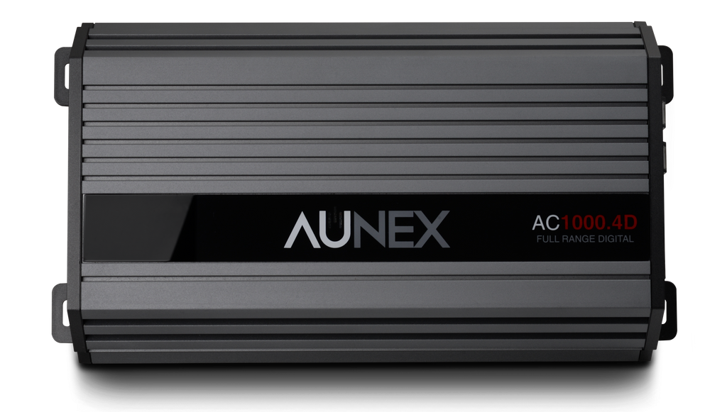 Aunex AC 1000.4D AC Series 1000wrms 4-Channel Compact Amplifier