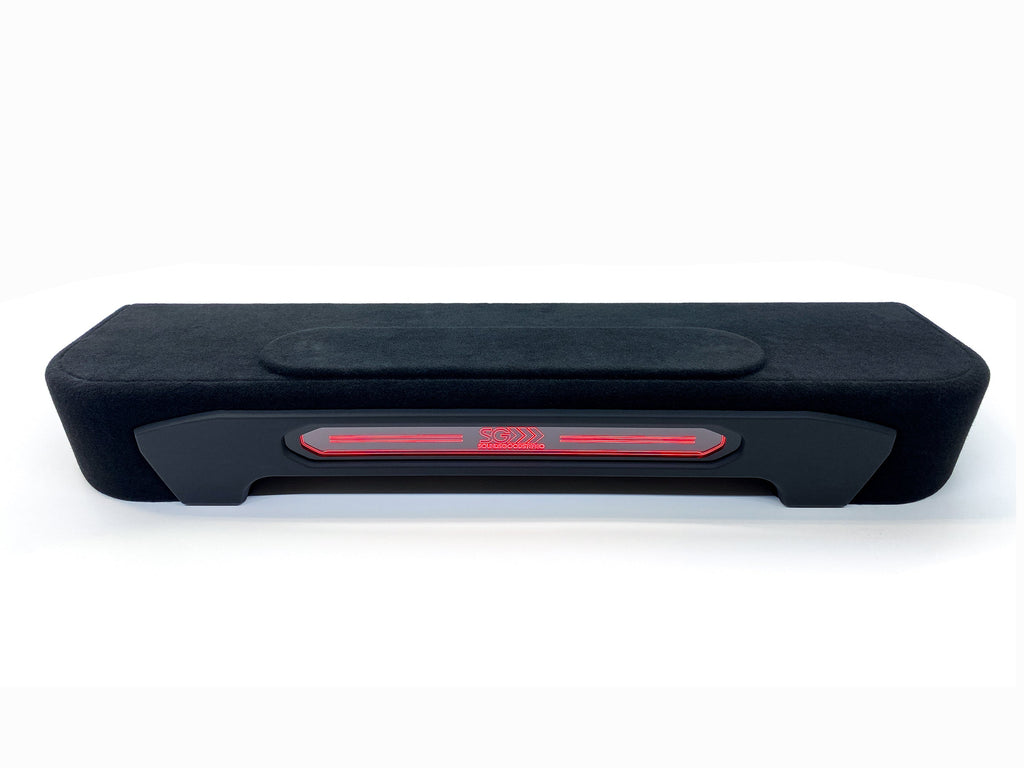 2011-2022 Ford F-Series SuperCrew Truck Custom Level 1 Subwoofer Enclosure Box - Two Arc Audio A10 10-inch Sealed- 1-ohm - Dual 10-inch Sealed (Round Subs),Arc Audio A-Series,1-ohm Final