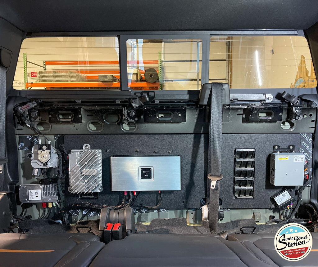 2019-2021 GMC Sierra - Chevrolet Silverado Custom Made Amplifier Rack/Plate/Board