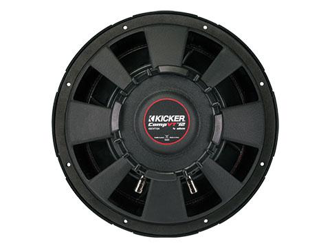 Kicker CVT12 CompVT Series 12-inch Slimline 400w Subwoofer - Single 2 Ohm
