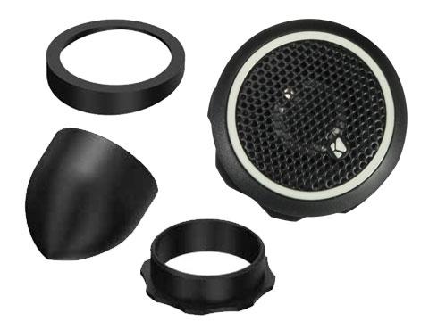 Kicker CST20 CS Series 0.75-inch Tweeter Set with Passive Crossover