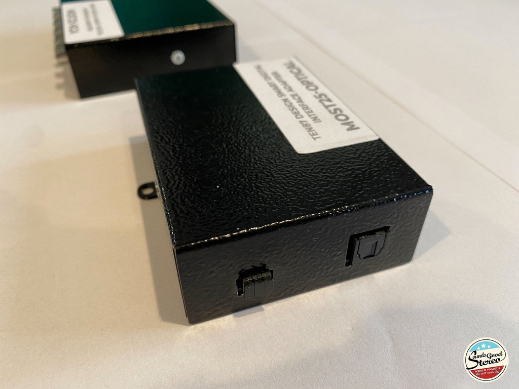 Ten87 Design Smart Digital MOST25 Interface Adapter - Fits in vehicles from Audi, BMW, Land Rover, Lamborghini, Mercedes, Porsche, Volvo and VW - Optical