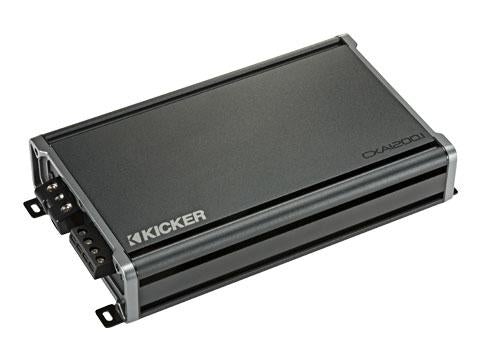 Kicker CXA12001 CX Series High-Power 1200W 1-channel Mono-Block Subwoofer Amplifier