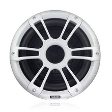 Load image into Gallery viewer, Fusion Signature Series, 10" Subwoofer, White Sports Grille,  RGBWW LED Illumination,  450W Peak