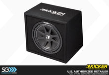 Load image into Gallery viewer, Kicker 43VC124 Comp Series 12-inch Loaded Subwoofer Enclosure - 4 Ohm Final