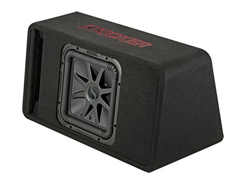 Kicker 45VL7R122 L7R Single 12-inch High-Performance Loaded Enclosure - 2 Ohm Final