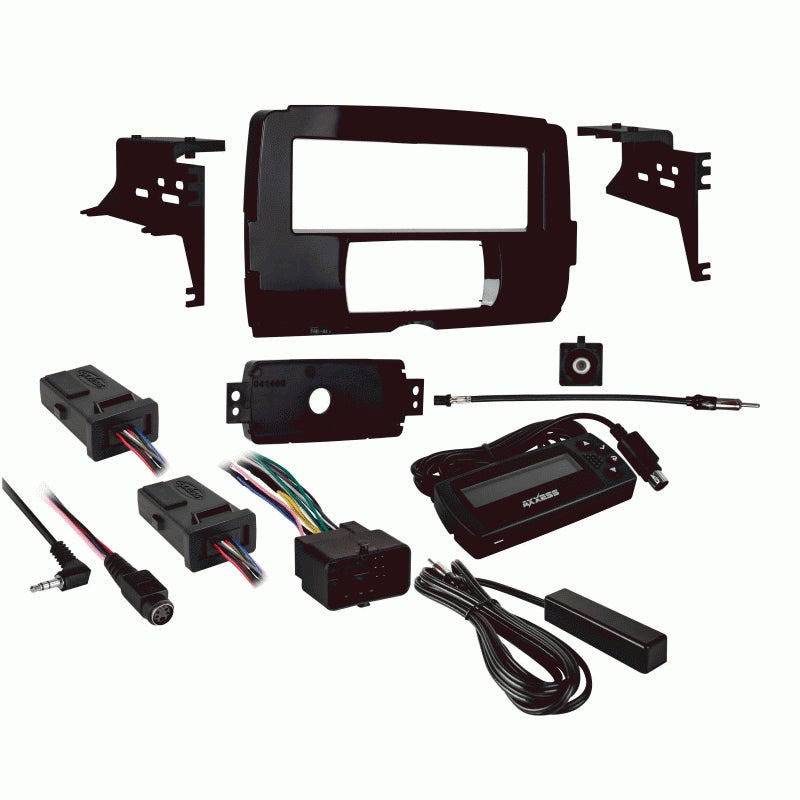 Metra 99-9714WR Motorcycle Radio Kit - Harley-Davidson w/Single-Din Radio