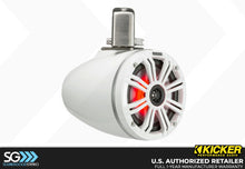 Load image into Gallery viewer, Kicker 45KMTC65/45KMTC65W Marine Coaxial Tower System - White