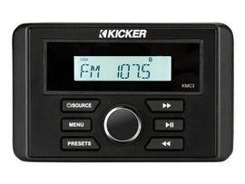 Kicker KMC3 Marine Stereo Media Receiver