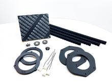 Load image into Gallery viewer, Custom Speaker Adapters -Front 6.5-inch + Rear 6.5-inch - Complete Kit - Compatible with 2015-2021 Ford F-Series Truck --Alias 637738151152705436 - Complete Kit,Front 6.5-inch + 6.5-inch Rear