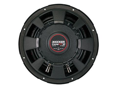 Kicker CVT10 CompVT Series 10-inch Slimline 350w Subwoofer - Single 2 Ohm