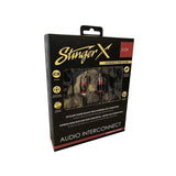 Stinger X2 Series 6ft Audiophile 2 Channel RCA Interconnects Cable XI226