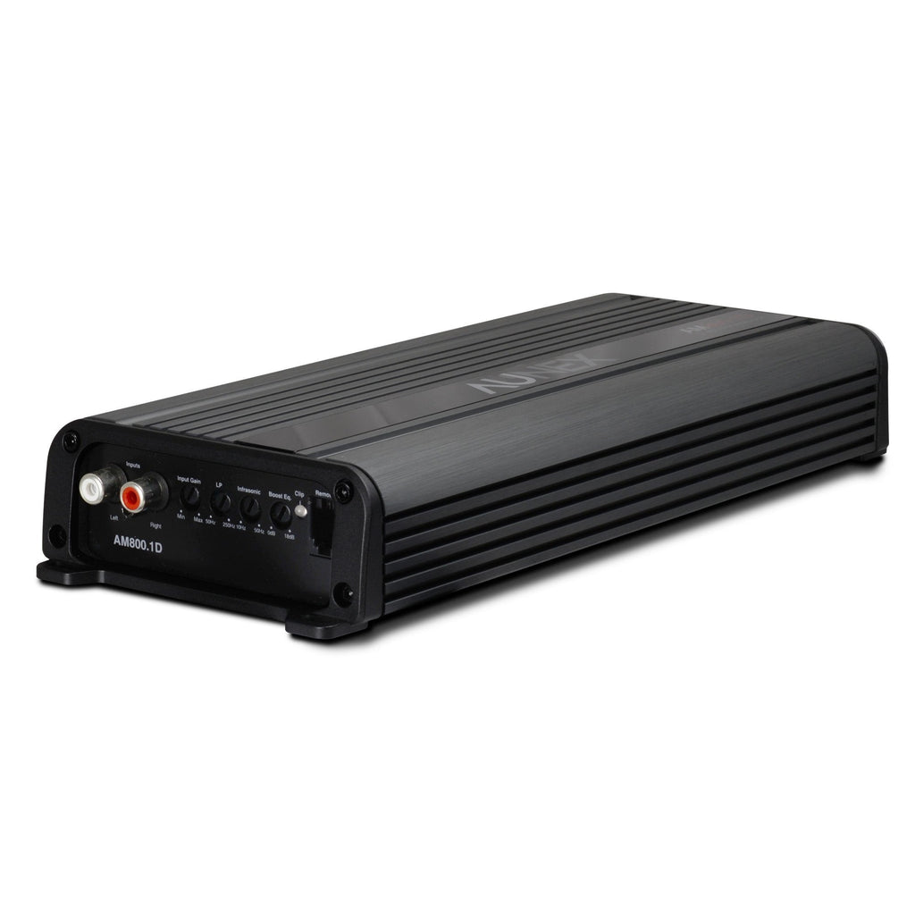 Aunex AM 800.1D AM Series Compact 800wrms 1-Channel Mono-Block Mini Amplifier