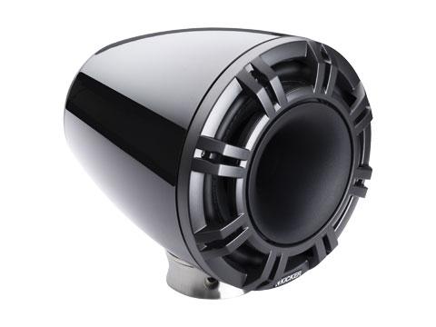Kicker 47KMFC9/47KMFC9W HLCD Tower System with flat, 2.5-inch bolt mounting Speakers - Black