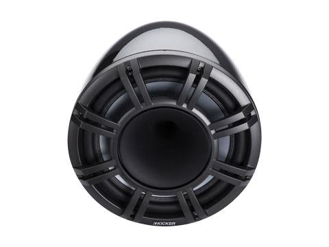 Kicker 47KMFC11/47KMFC11W HLCD Tower System with flat, 2.5-inch bolt mounting Speaker - Black
