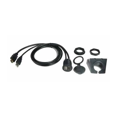 PAC 3' HDMI / USB Extension Cable w / Splash-Resistant Cover