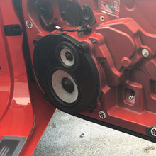 Load image into Gallery viewer, Custom 6.5-inch Mid-Bass Speaker Adapters - Compatible with 2005-2019 Chevrolet Corvette (C6 + C7) (Front Location - Pair) - 6.5-inch Mid-Bass