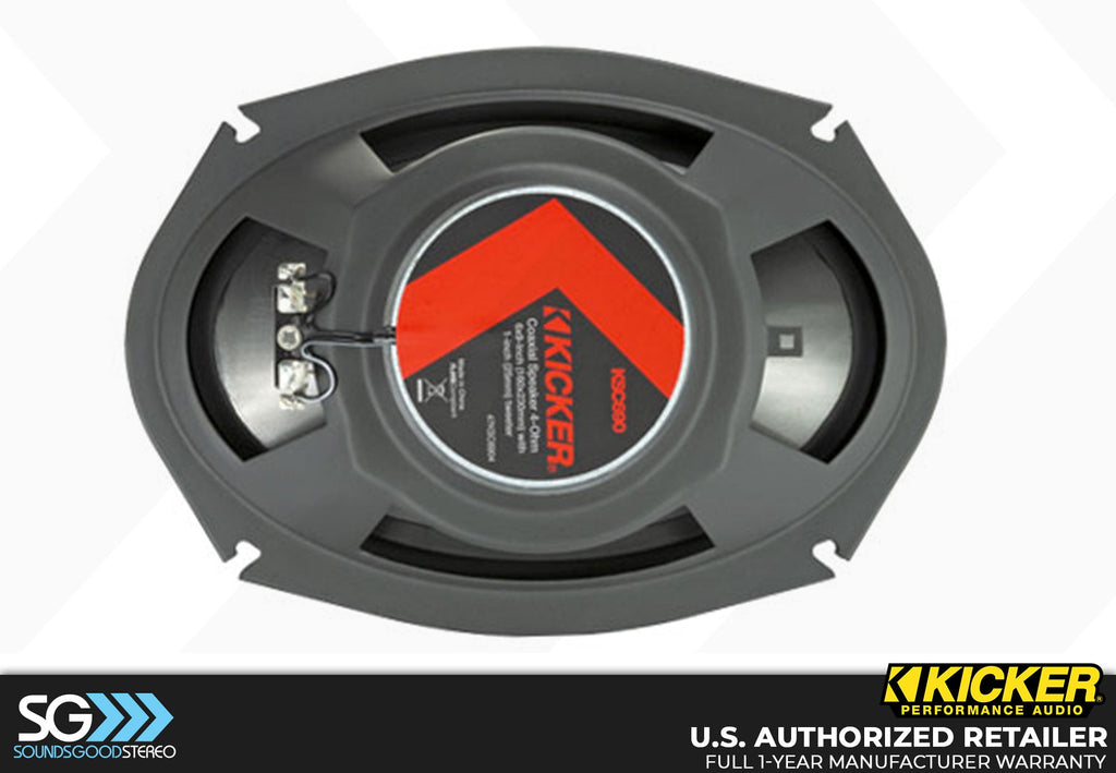 Kicker KSC690 KS Series 6x9-inch 2-way Coaxial Speaker Kit
