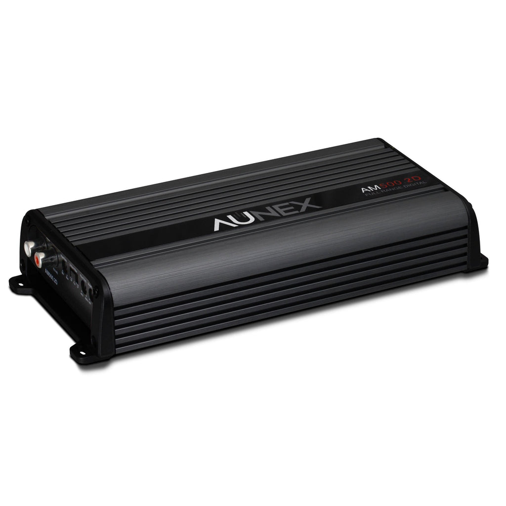 Aunex AM 500.2D AM Series Compact 500wrms 2-Channel Mini Amplifier