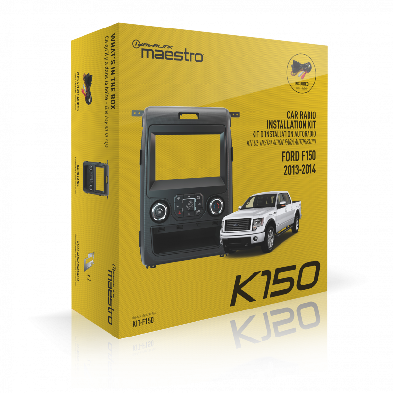 iDatalink Maestro KIT-F150 2013-2014 Ford F-150 Radio Replacement Dash Kit - Sounds Good Stereo Online