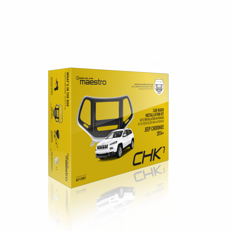 iDatalink Maestro KIT-CHK1 2014-2018 Jeep Cherokee Radio Replacement Dash Kit - Sounds Good Stereo Online