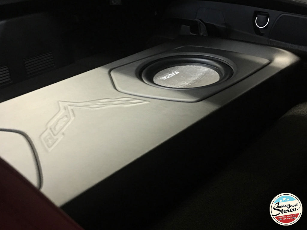 2014-2019 Chevrolet Corvette (C7) Custom Subwoofer Enclosure - Sounds Good Stereo Online