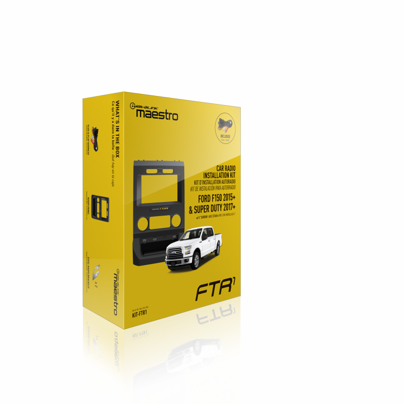 iDatalink Maestro KIT-FTR1 2015-2017 Ford Truck Radio Replacement Dash Kit - Sounds Good Stereo Online