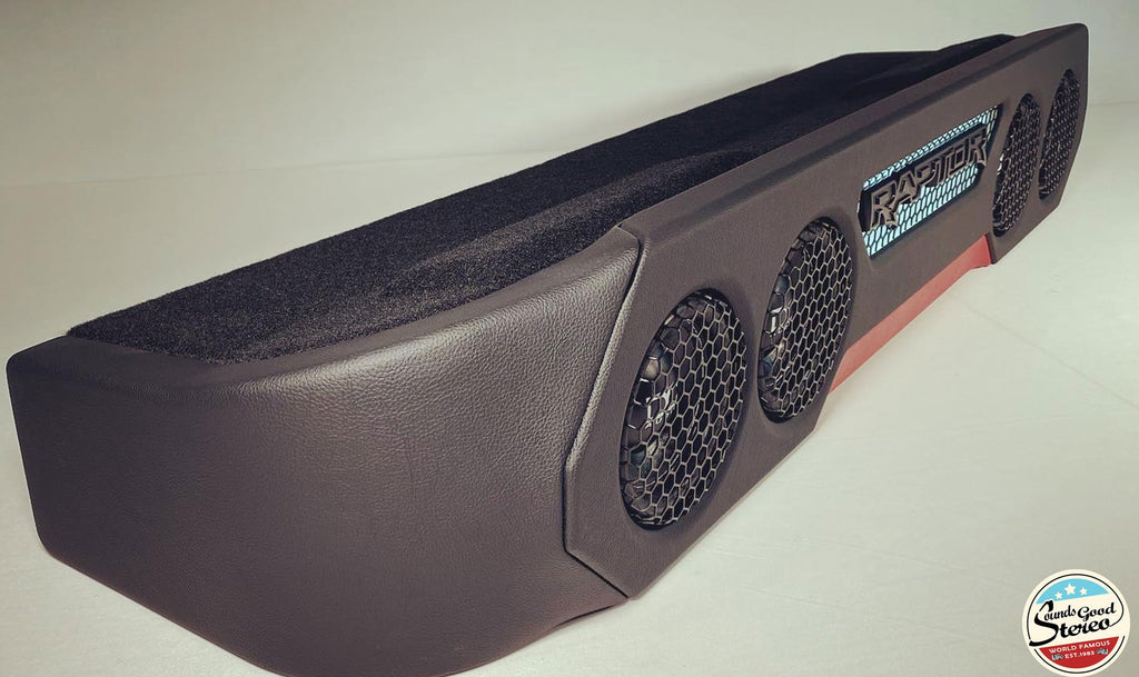 2011-2021 Ford F-Series SuperCrew Truck Custom Level 5 Subwoofer Enclosure Box (Including Raptor) - Sounds Good Stereo Online