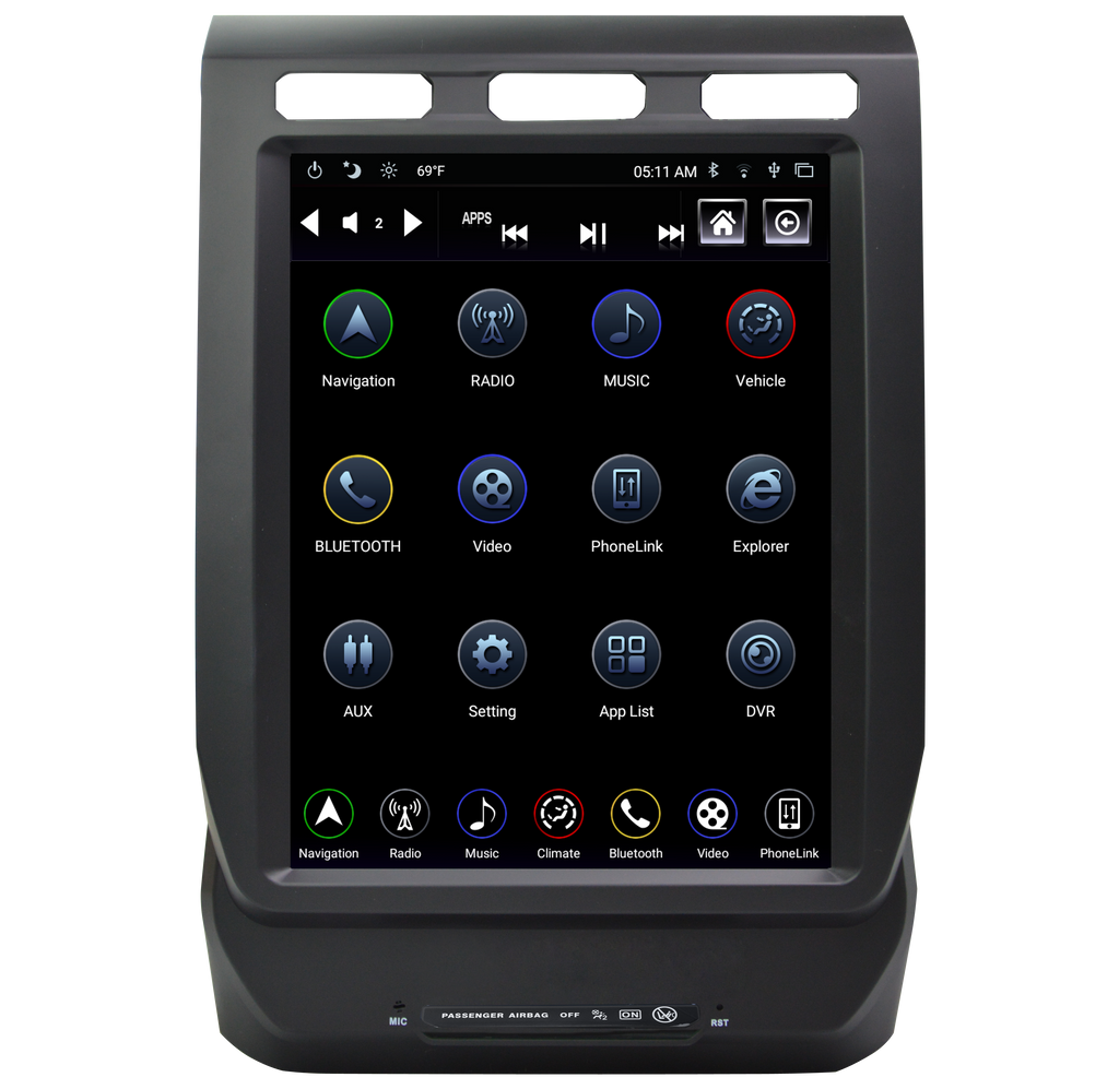 Linkswell 2015-2020 Ford F150 and 2017-2020 Ford Super-Duty Gen IV T-Style Radio - Sounds Good Stereo Online