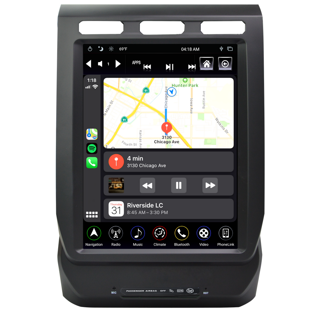 Linkswell 2015-2020 Ford F150 and 2017-2020 Ford Super-Duty Gen IV T-Style Radio - Sounds Good Stereo Online
