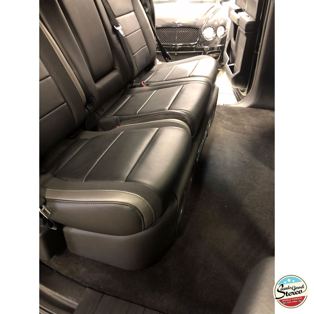 2011-2021 Ford F-Series SuperCrew Truck Custom Level 5 Subwoofer Enclosure Box (Including Raptor) - Sounds Good Stereo Online