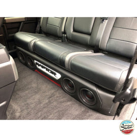 2011-2021 Ford F-Series SuperCrew Truck Custom Level 5 Subwoofer Enclosure Box (Including Raptor) - Sounds Good Stereo Online
