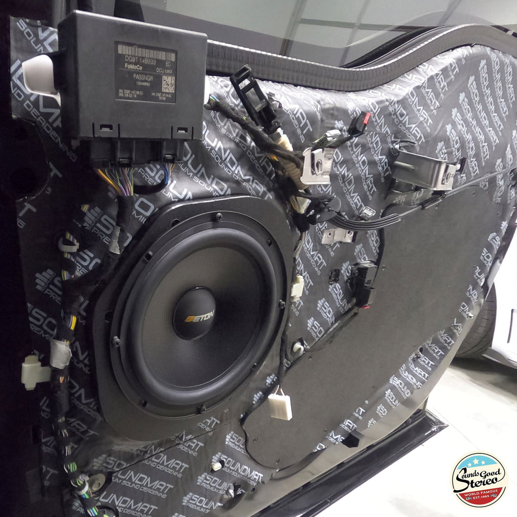 2015-up Ford F-150 Truck (including Raptor) Custom Speaker Adapters (6x9 to 8-inch or 6x9 to 6.5-inch) - Sounds Good Stereo Online