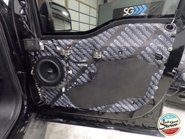 2017+ Ford Raptor Custom Made Door Access Block Off Plates - Sounds Good Stereo Online