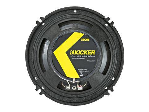 Kicker CSC65 CS Series 6.5-Inch 2-way Coaxial Speaker Kit