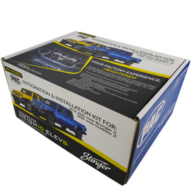 RadioPRO Advanced Integrated Installation Kit with Integrated Controls For Jeep Wrangler JL and Gladiator JT for HEIGH10 or ELEV8