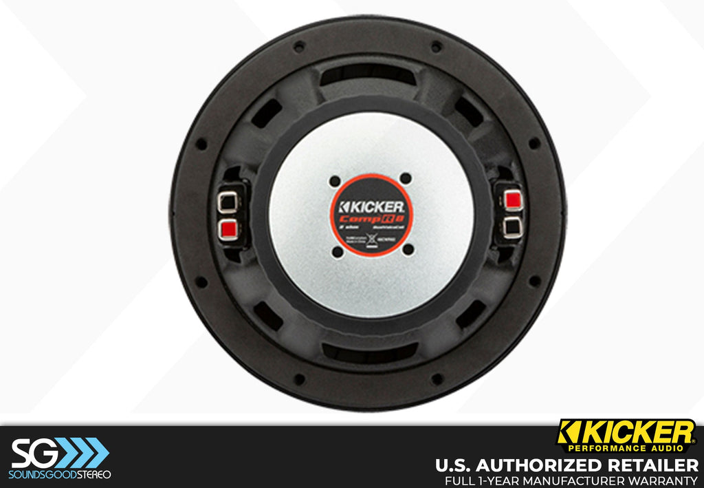 Kicker CWR8 CompR Series 8-inch 300w Subwoofer - Dual 2 Ohm