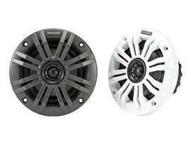 Kicker KM44 KM Series 4-inch Marine Coaxial Speakers