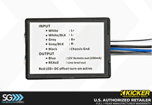 Load image into Gallery viewer, Kicker KISLOC2 Stereo Passive 2-channel Line-Output Converter (with remote turn-on wire)