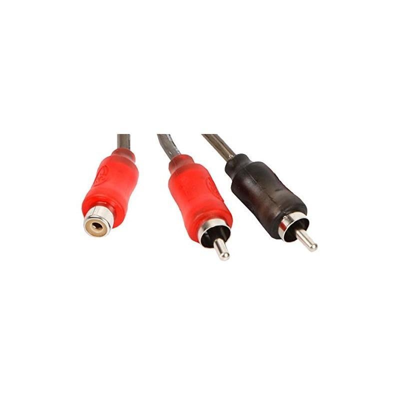 Stinger SI12YM 1000 Series UnBalanced Y-Adapter 1Female-2Male