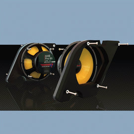 Metra AGSRPRO-80 Pro80 Audio Woofer Mount Kit - Pair - Harley-Davidson 1998-Up