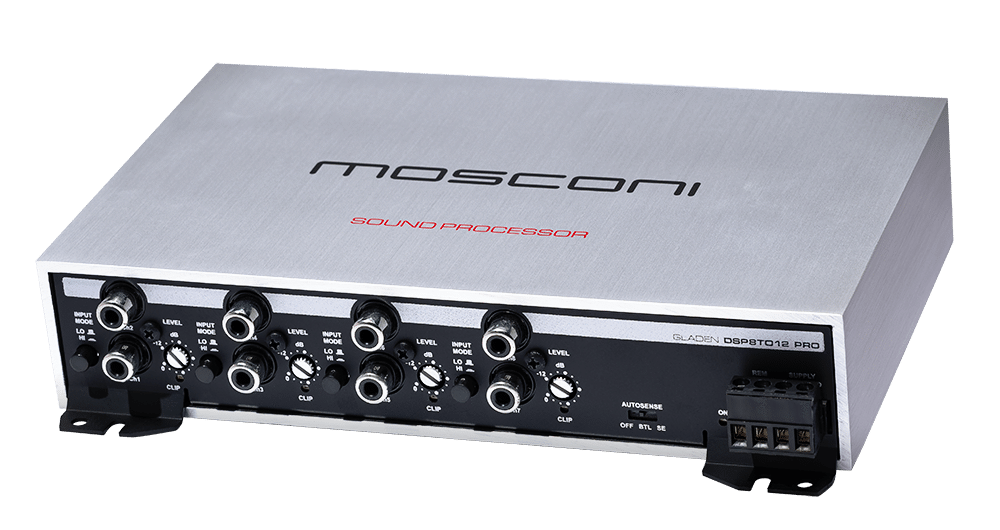 Mosconi 8TO12 PRO Digital Sound Processor for Audiophile Grade Stereo Systems