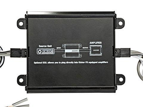 Kicker KISLOAD2 Smart-Radio 2ch Active Line Output Converter with 25ohm load