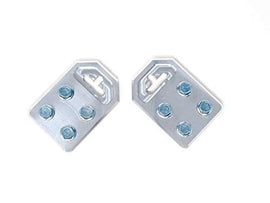 Pair of Sky High Car Audio Any GA (4) Spot Flat Battery TERMINALS Bolt USE ONLY - Sounds Good Stereo Online