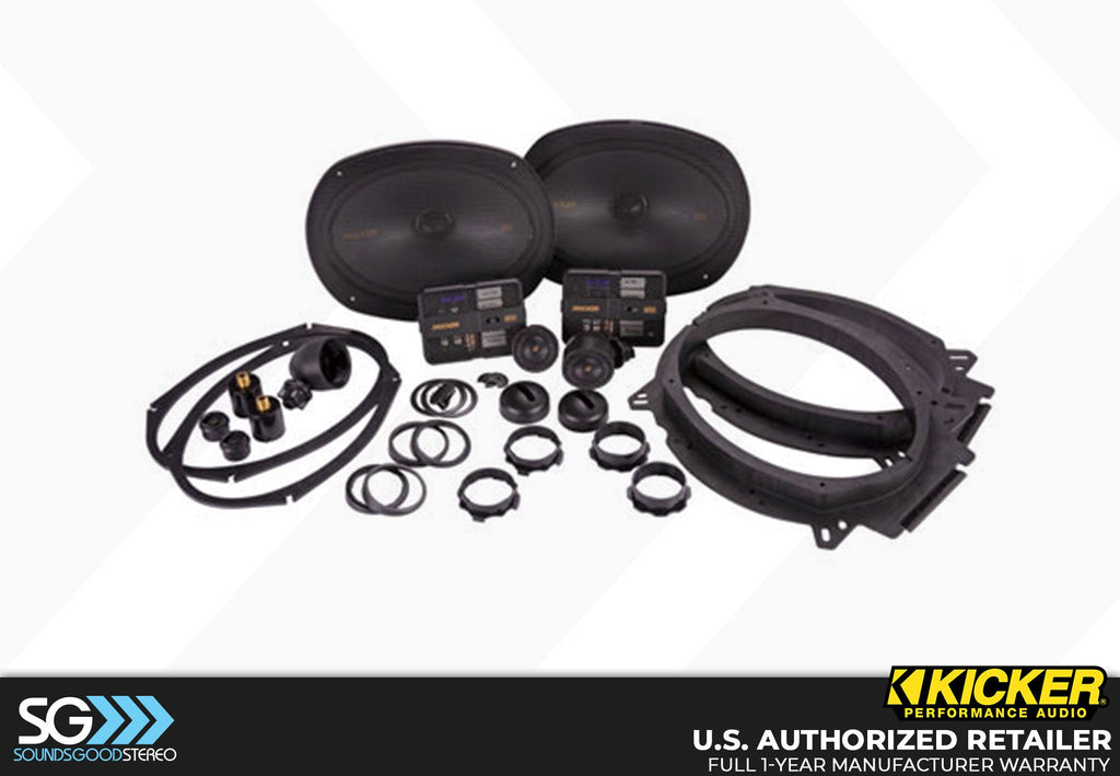 Kicker KSS690 2-way 6x9-inch High-Performance Component Kit