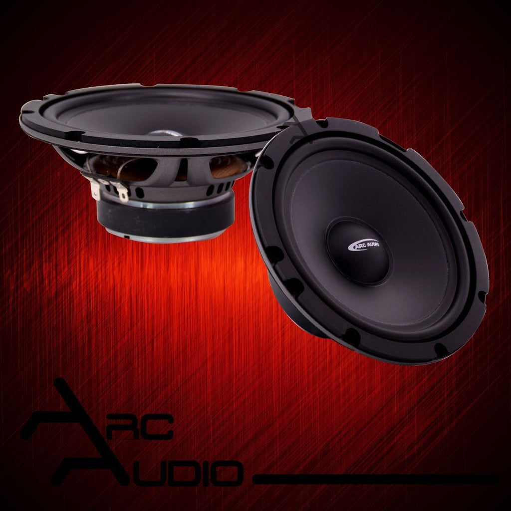 Arc Audio X2 Series 6.2 High-Efficiency 6.5" 2-way Component Kit