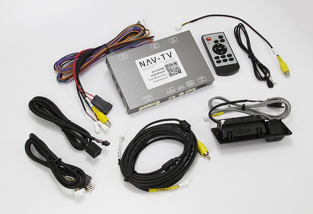 Nav-TV - NTV-KIT751 - AUDI-DYN INT kit w/ Handle-CAM
