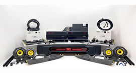Plug & Play Ford SuperCrew Non-Amplified F-Series Stereo Upgrade Package - Focal K2 Power 3-Way Active - Mosconi Pro Class - Focal K2 Power,Four 10-inch Focal Flax EVO Sealed,3-Way Active