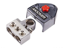Load image into Gallery viewer, Kicker 46BT4 BT4 Pos/Neg Battery Terminal with (2) 1/0-8AWG, (1) 4-8AWG